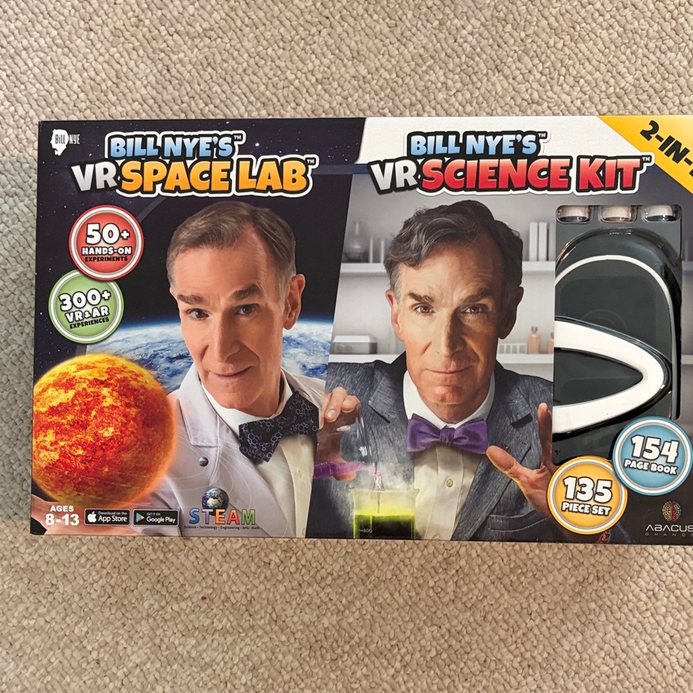 VR Science Kit & Space Lab - Black and White
